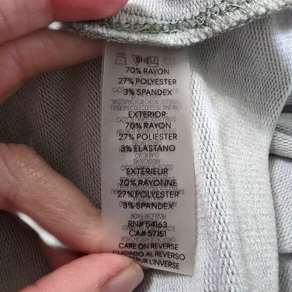 Calvin Klein Cap Sleeve Drawstring T-Shirt Mini Dress In Jadeite Sz 2X - Picture 9 of 11